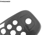2015-2020 Ferrari 488 GTB Spider Dry Carbon Fiber Rear Black Light Cover With Camera Hole
