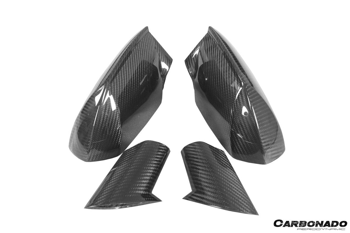 2015-2025 Lamborghini Huracan Autoclave Carbon Fiber Mirror Housing Replacement | LP610, LP580, EVO, STO, Tecnica, Performante