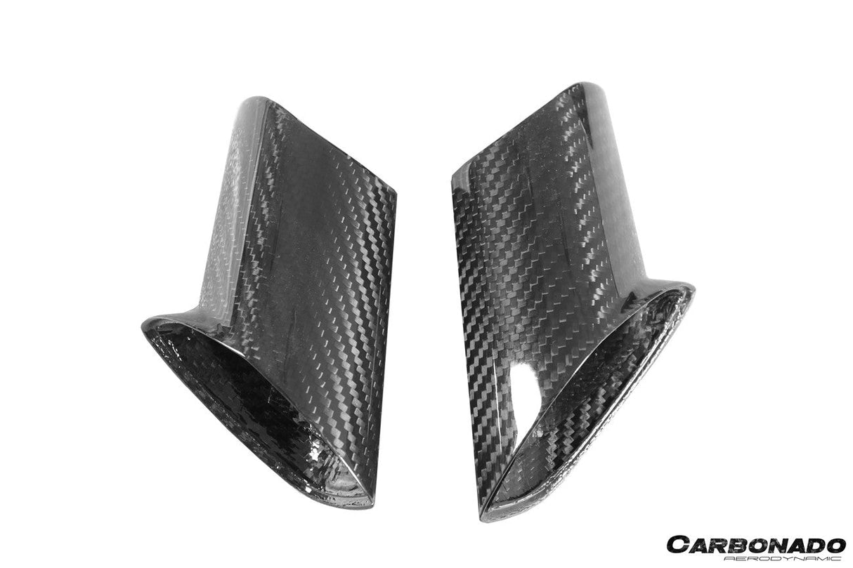 2015-2025 Lamborghini Huracan Autoclave Carbon Fiber Mirror Housing Replacement | LP610, LP580, EVO, STO, Tecnica, Performante