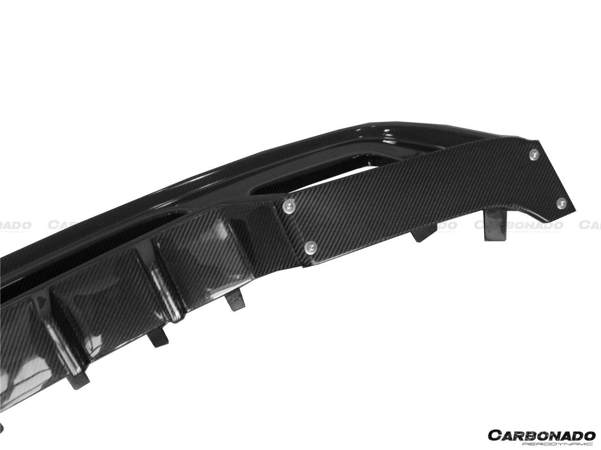 2016-2018 Mercedes Benz W176 A45 AMG RZS Style Carbon Fiber Rear Lip