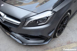 2016-2018  Mercedes Benz W176 A45 AMG BKSS Style Carbon Fiber Front Lip