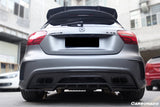 2016-2018 Mercedes Benz W176 A45 AMG RZS Style Carbon Fiber Rear Lip