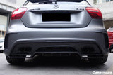 2016-2018 Mercedes Benz W176 A45 AMG RZS Style Carbon Fiber Rear Lip