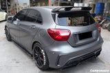 2016-2018 Mercedes Benz W176 A45 AMG RZS Style Carbon Fiber Rear Lip