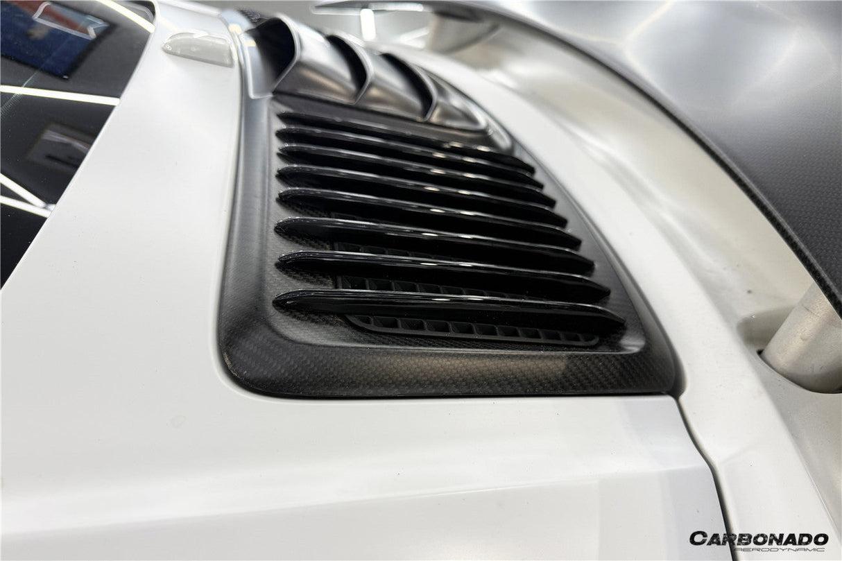 2016-2019 Porsche 911 991.2 Turbo Turbo S Carbon Fiber Engine Hood Vent