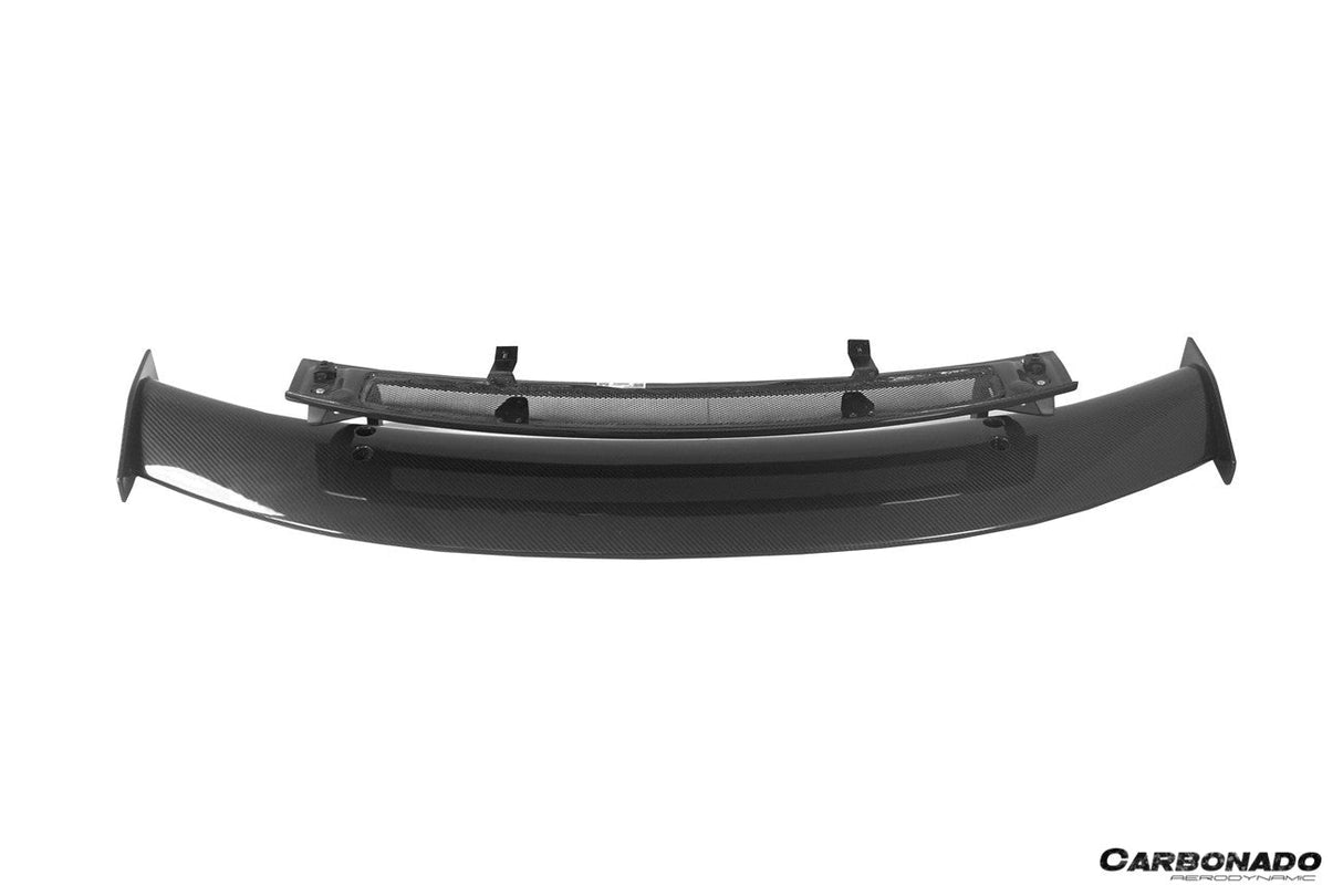 2016-2025 Audi R8 GEN2 Coupe ONLY GT Style DRY Carbon Fiber Trunk Wing with Base and Aluminum Legs