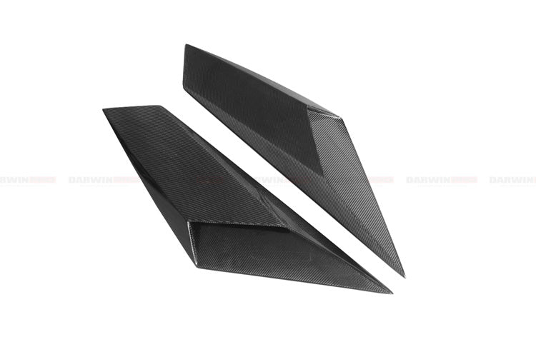 2017-2021 Lamborghini Aventador Autoclave Carbon Fiber Rear Side Scoops Carbonado Oem Fits: LP740 Coupe