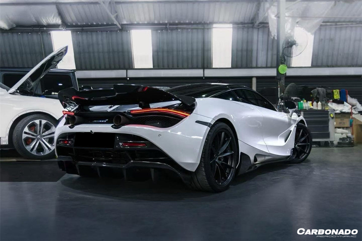 2017-2026 McLaren Autoclave Carbon Side Skirts Carbonado (RT) Fits: 720S Spider and Coupe, 750s Spider and Coupe