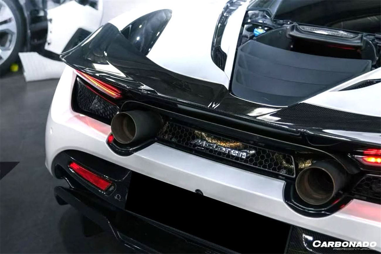 2017-2022 McLaren Autoclave Carbon Trunk Spoiler Carbonado (RT) Fits: 720S Spider, 720S Coupe