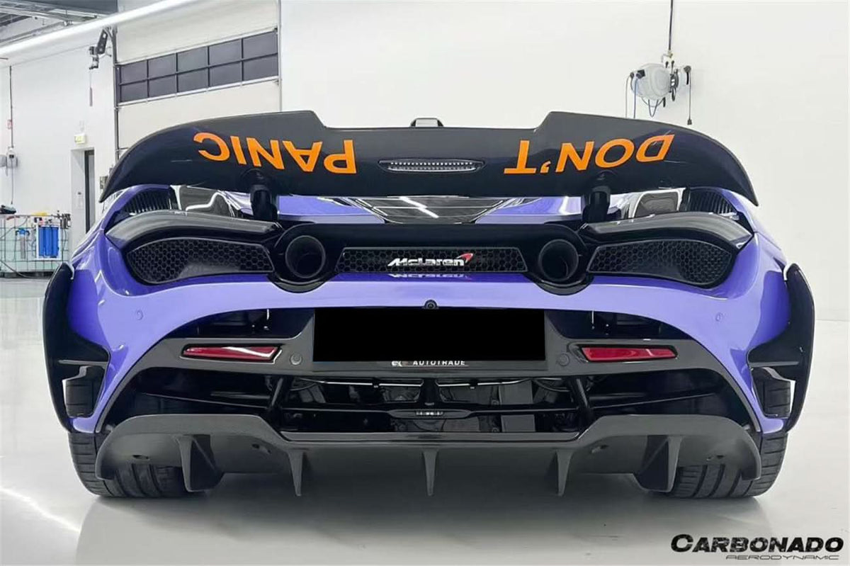 2017-2022 McLaren Autoclave Carbon Trunk Spoiler Carbonado (RT) Fits: 720S Spider, 720S Coupe