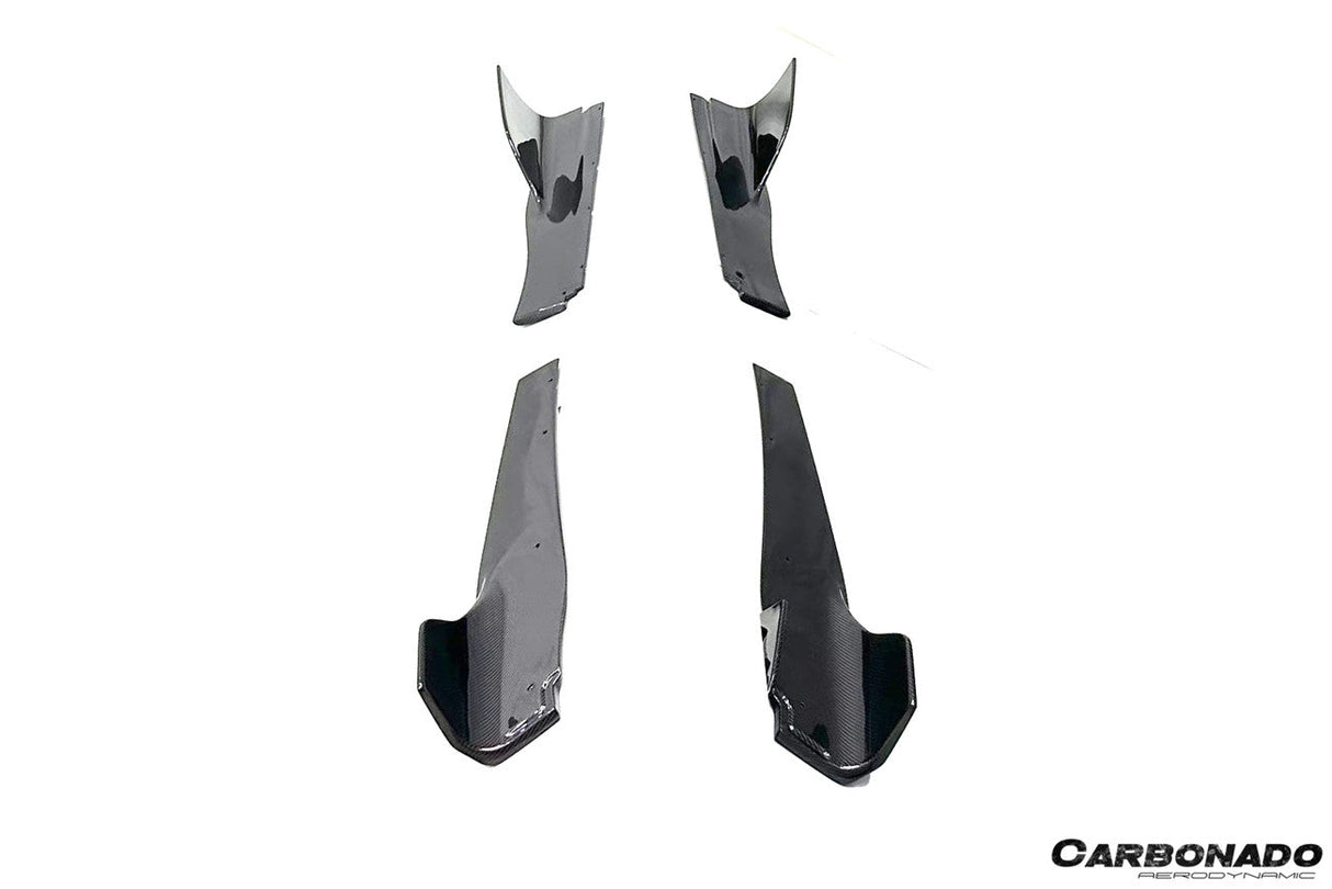 2017-2026 McLaren Autoclave Carbon Side Skirts Carbonado (RT) Fits: 720S Spider and Coupe, 750s Spider and Coupe