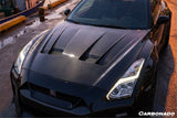 2017-2023 Nissan GTR R35 EBA LB3 Style Carbon Fiber Hood
