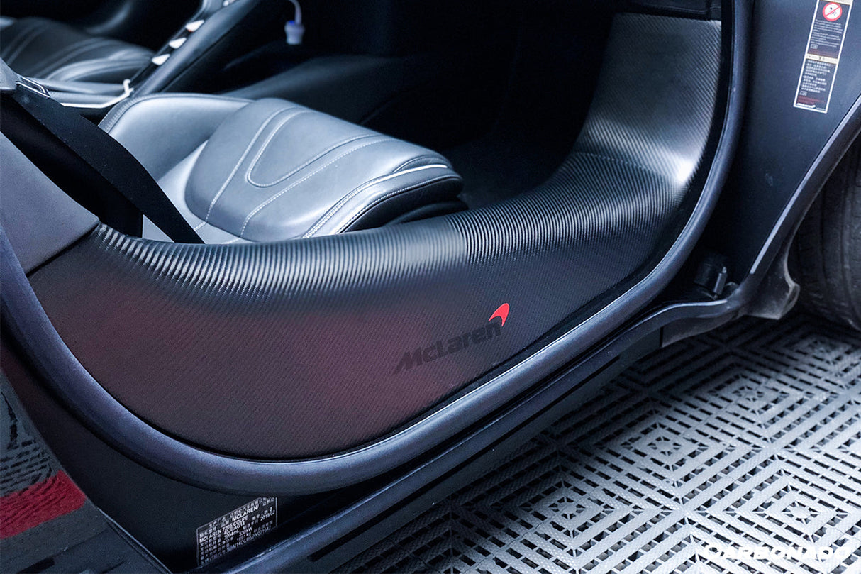 2017-2023 McLaren 720s, 765LT Dry Carbon Fiber Door Sills