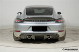 2017-2025 Porsche 718 Boxster Spyder RS Style Autoclave Carbon Fiber Spoiler