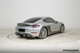 2017-2025 Porsche 718 Boxster Spyder RS Style Autoclave Carbon Fiber Spoiler
