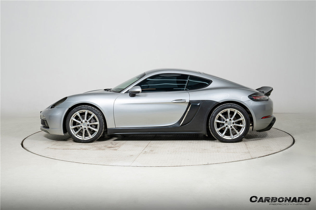 2017-2025 Porsche 718 Boxster Spyder RS Style Autoclave Carbon Fiber Spoiler