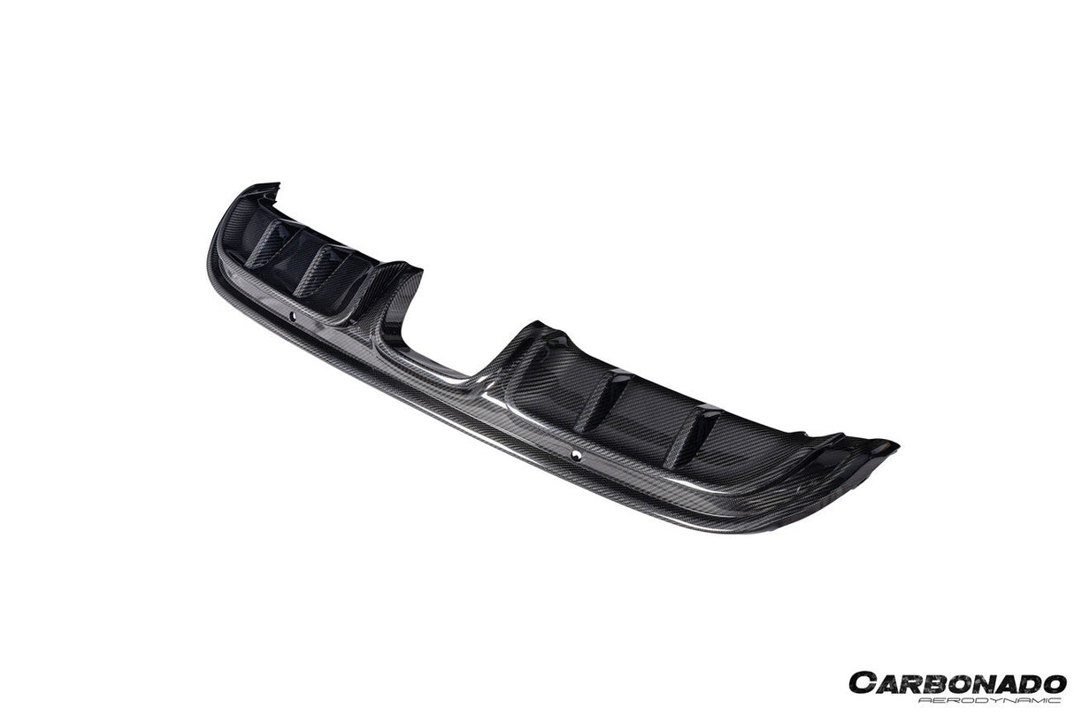 2017-2025 Porsche 718 Cayman Boxster GTS Style Dry Carbon Fiber Rear Diffuser Lip