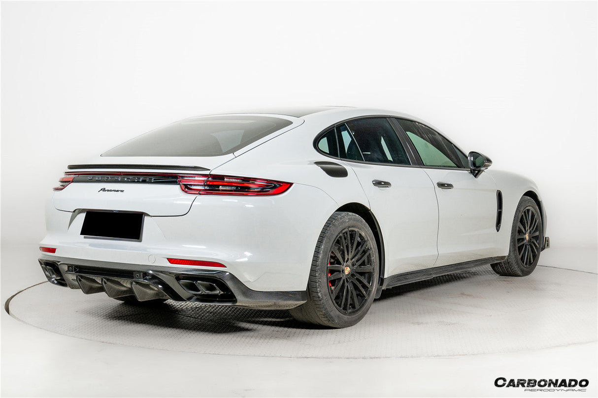 2017-2023 Porsche Panamera 971 KDA Style Dry Carbon Fiber Trunk Spoiler