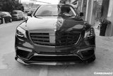 2018-2020 Mercedes Benz W222.2 S63 AMG BRS Style Carbon Fiber Front Lip