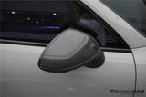 2018-2025 Porsche Cayenne 9Y0 9YA 9YB TKT Style Autoclave Carbon Fiber Mirror Housing Replacement | Fits Cayenne S, Cayenne Coupé, E-Hybrid, GTS, Turbo LHD