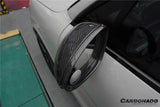 2018-2025 Porsche Cayenne 9Y0 9YA 9YB TKT Style Autoclave Carbon Fiber Mirror Housing Replacement | Fits Cayenne S, Cayenne Coupé, E-Hybrid, GTS, Turbo LHD