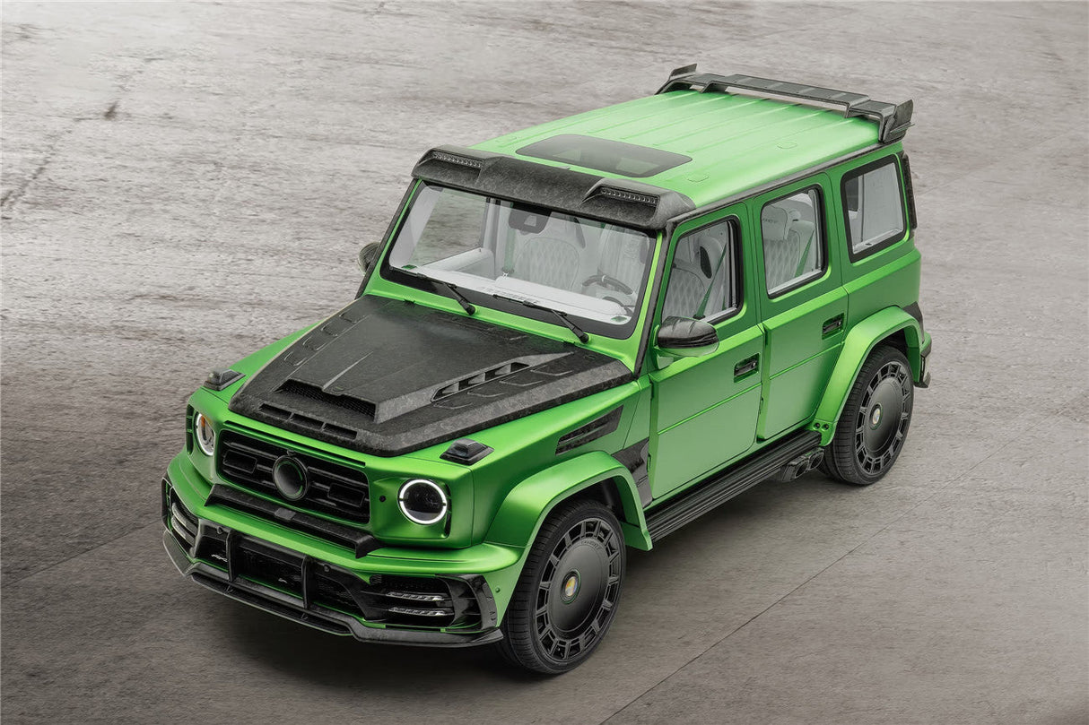 2018-UP Mercedes Benz G63 AMG G550 W464 W465 G-Wagon MSY Style Dry Carbon Fiber Roof Spoiler