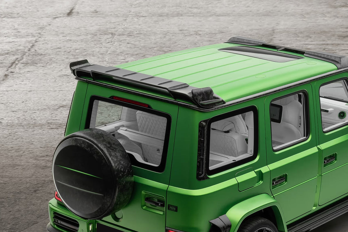 2018-UP Mercedes Benz G63 AMG G550 W464 W465 G-Wagon MSY Style Dry Carbon Fiber Roof Spoiler