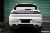 Carbonado 2018-2026 Porsche 9Y0 9Y3 9YA Cayenne S GTS E-Hybrid TKT Style Carbon Fiber Trunk Spoiler
