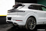Carbonado 2018-2026 Porsche 9Y0 9Y3 9YA Cayenne S GTS E-Hybrid TKT Style Carbon Fiber Trunk Spoiler