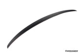 Carbonado 2018-2026 Porsche 9Y0 9Y3 9YA Cayenne S GTS E-Hybrid TKT Style Carbon Fiber Trunk Spoiler