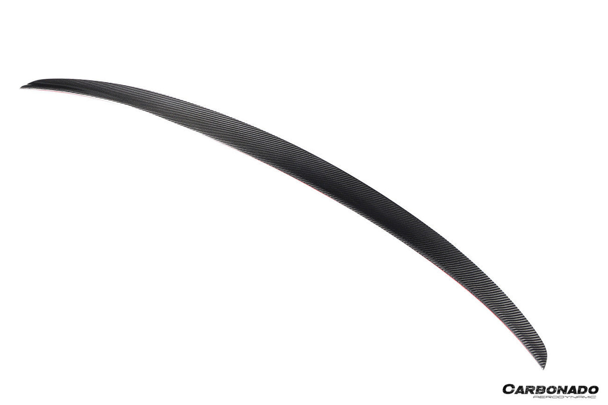 Carbonado 2018-2026 Porsche 9Y0 9Y3 9YA Cayenne S GTS E-Hybrid TKT Style Carbon Fiber Trunk Spoiler