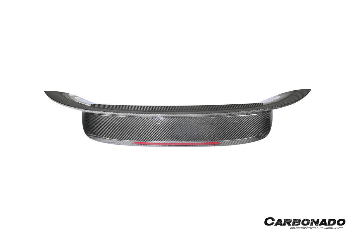 2019-2024 Porsche 911 992 Carrera SC Style Dry Carbon Fiber Trunk Wing Spoiler With LED Light