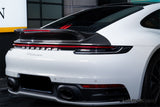 2019-2024 Porsche 911 992 Carrera SC Style Dry Carbon Fiber Trunk Wing Spoiler With LED Light