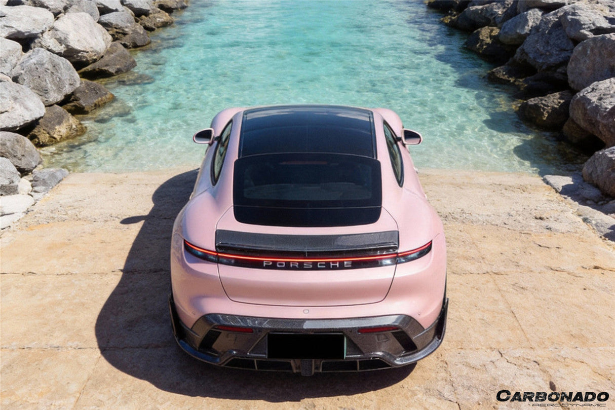2020-2024 Porsche Taycan CADO Style Trunk Spoiler | Fits 4, 4S, GTS, Turbo, Turbo S