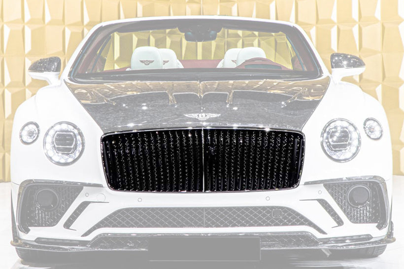 2018-2023 Bentley Continental GT   GTC MSY Style DRY Carbon Fiber Grill