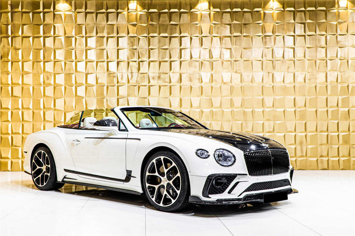 2018-2023 Bentley Continental GT   GTC MSY Style DRY Carbon Fiber Hood