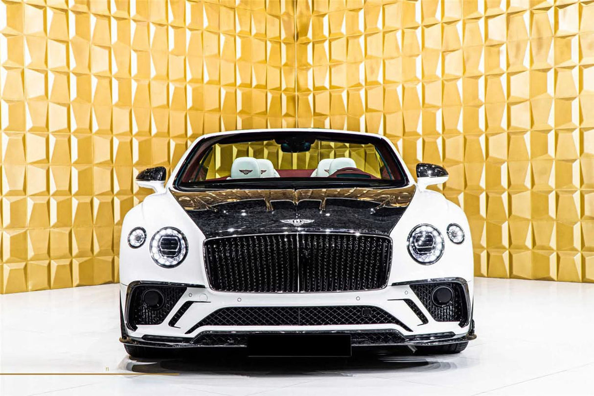 2018-2023 Bentley Continental GT   GTC MSY Style DRY Carbon Fiber Grill