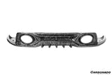 2019-2024 Porsche 911 992 Turbo S TA Style DRY Carbon Fiber Rear Lip With Winglets