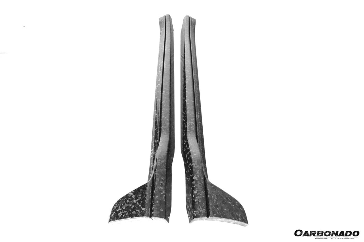 2019-2024 Porsche 911 992 TurboS TA Style DRY Carbon Fiber Side Skirts