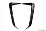 2019-UP BMW X6 G06 AD Style Autoclave Carbon Fiber Rear Bumper Canards