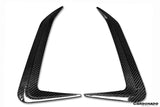 2019-UP BMW X6 G06 AD Style Autoclave Carbon Fiber Rear Bumper Canards