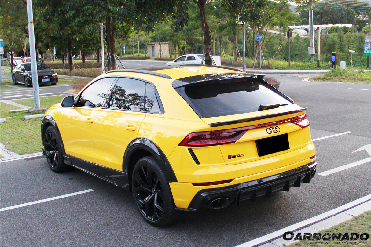 2020-2023 Audi RSQ8 AD Style Dry Carbon Fiber Rear Diffuser Lip