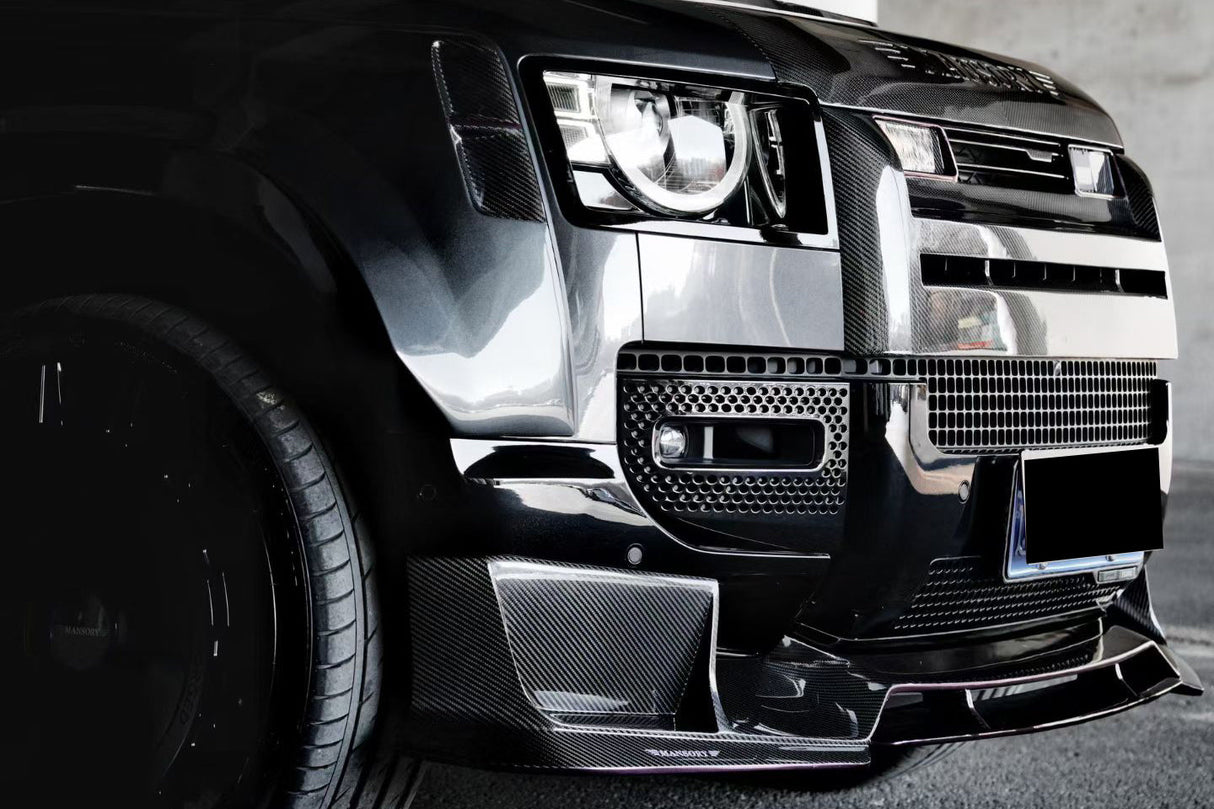 2020-2023 Land Rover Defender 110 Msy Style Partial Autoclave Carbon FiberWide Full Body Kit