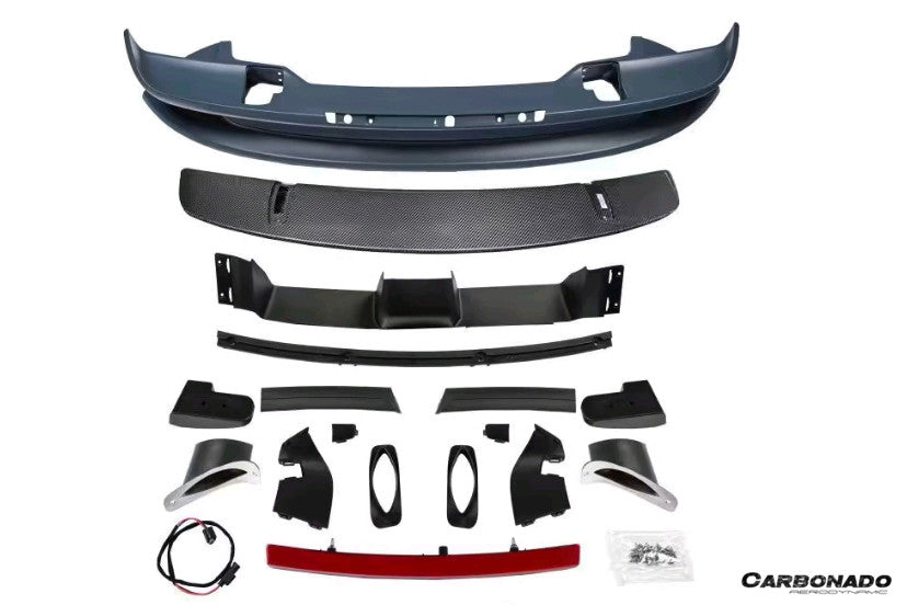 2020-2024 Porsche 911 992.1 Trunk Spoiler Wing Carbonado (Turbo SD) Fits Carrera, 4, S, 4S, GTS