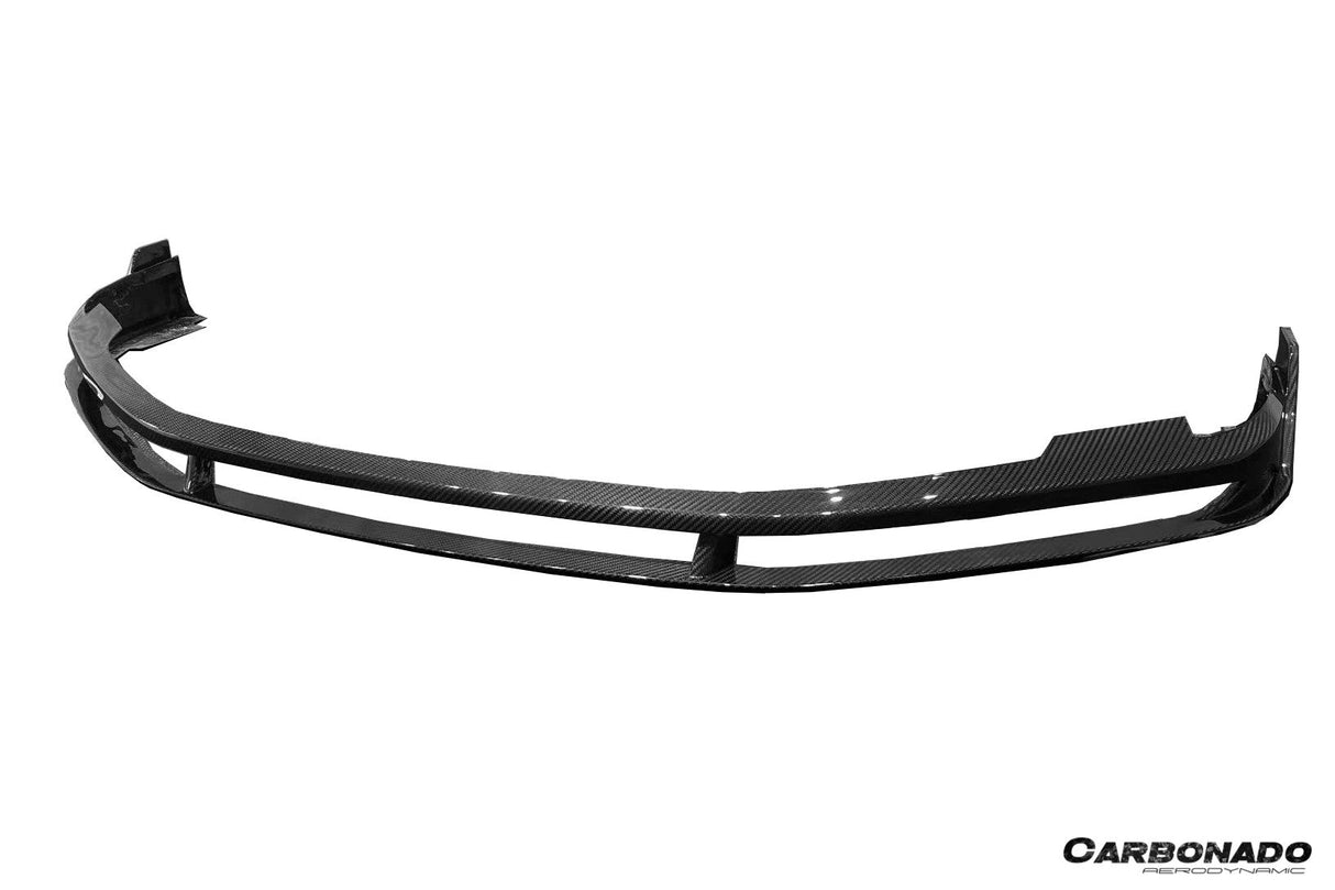 2020-2024Porsche 911 992.1 Autoclave Carbon Fiber Front Lip Splitter Carbonado (9D) Fits: Turbo, Turbo S Cabriolet
