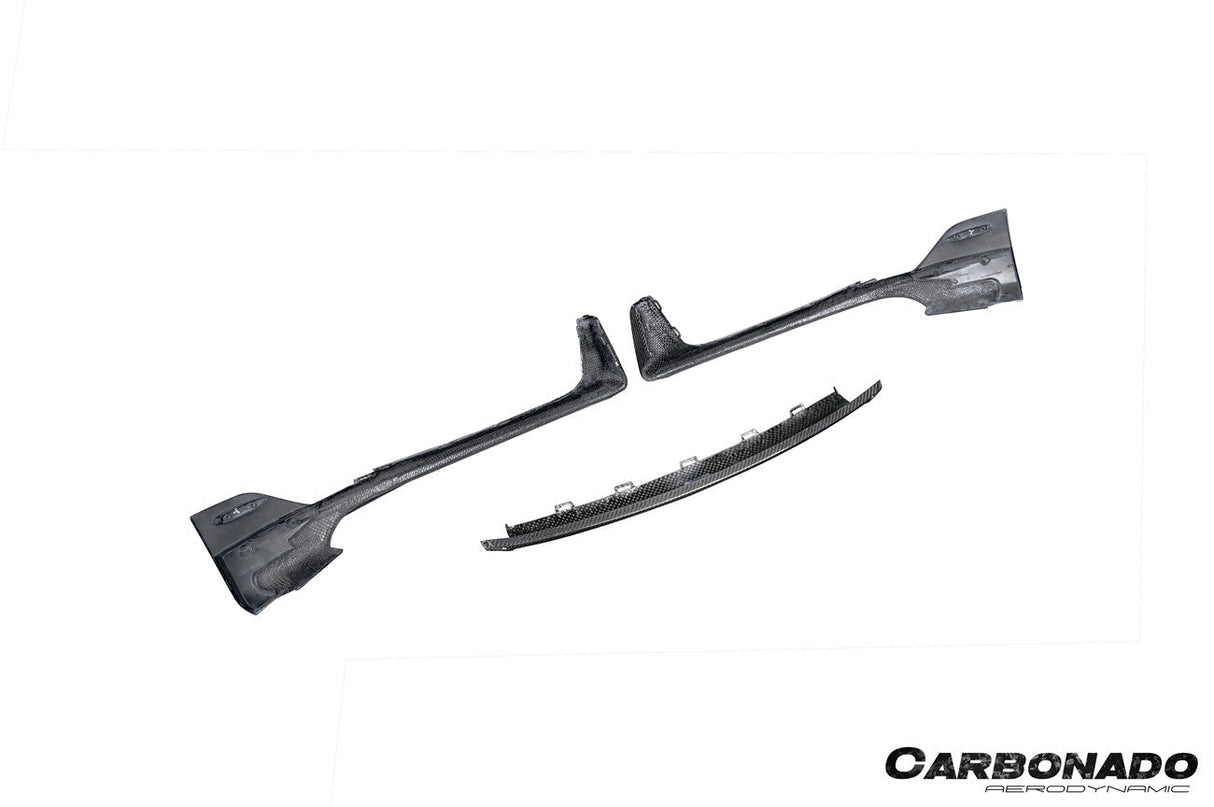 2020-2024 Porsche 911 992.1 Turbo SD Style Autoclave Carbon Fiber Front Lip | Fits Turbo, Turbo S