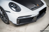 2020-2024 Porsche 911 992.1 Turbo SD Style Autoclave Carbon Fiber Front Lip | Fits Turbo, Turbo S