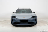 2020-2024 Porsche Taycan 9J1.1 Front Bumper Carbonado (9J1.2 Turbo GT) | Fits 4, 4S, GTS, Turbo, Turbo S, ST, CT, Sport Turismo (Copy)