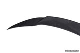 2020-2024 Tesla Model Y AD Style Autoclave Carbon Fiber Fiber Trunk Spoiler