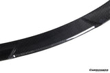 2020-2024 Tesla Model Y AD Style Autoclave Carbon Fiber Fiber Trunk Spoiler